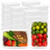Moretoes 50 Pack 25oz Meal Prep Containers Reusable, Disposable Meal Prep Containers with Lids, Microwaveable Lunch Boxes Dishwasher Freezer Safe (White)