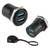 PENGLIN 2PCS Dual Ports USB 3.0 Panel Mount Connector, Dual USB 3.0 Data Transfer and Charging Socket Female to Female, USB Pass Through Extension Adapter with Water/Dustcap