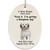 Funny Bolognese Dog Gray Dog Gifts 2023 Christmas Tree Ornaments Wise Woman Once Said Oval Ceramic Hanging Decoration