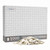 Jigsaw Puzzles 1000 Pieces for Adults Blank Jigsaw Puzzles Pure Blank White Puzzles Solid Color Hardest Puzzles Hell Difficulty Jigsaw Puzzle for Adult Teens Toy Gift Hanging Decor