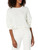 Roxy Women's Oversized Long Sleeve T-Shirt, Snow White 233, XX-Large
