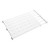 Uonlytech Armoire Wardrobe Closet Adjustable Closet Tension Shelf Expandable Tension Shelf for Wardrobe Adjustable Closet Organizer Shelf Closet Wall Shelf Divider Plastic Cabinet Storage