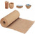 Honeycomb Packing Paper, 15"x230' Honeycomb Cushioning Bubble Wrap Paper Roll for Moving Shipping Breakables Packaging Gifts with 20 Fragile Sticker Biodegradable & Fully Recyclable Brown Kraft