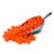 Sour Chewy Fruit Candy Balls (Orange, 2 Lb)