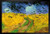 Vincent Van Gogh Wheatfield with Crows Framed Poster 20x14 inch