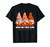 Kidney Cancer Awareness Month Orange Ribbon Gnomies Support T-Shirt