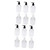 FOMIYES Empty Pump Bottles 12 Pcs Travel Toiletries Refillable Bottles Clear Container Liquid Soap Conditioner Bottle with Pump Lotion Dispenser Bottle Foaming Soap Dispenser Empty Pump