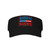 Fuck Joe Biden Sucks Funny Election Anti Biden Visor Cap Adjustable Uv Protection Sun Visor Hats Empty Top Baseball Hat for Women and Men Black