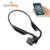 Bone Conduction Headphones Bluetooth 5.0 Wireless HiFi Stereo Open Ear Headset Waterproof Sweatproof Lightweight Sports Headsets with Mic for Running Driving Cycling (Gray)