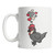 Cute Minorca Chicken Coffee Mug Minorca Chicken With Hearts Mug (11oz)
