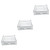 Ciieeo 3pcs Storage Bag Storage Bins Clothes Storage Boxes Clothes Container Wardrobe Storage Household Clothes Holder Blanket Storage Organizer H15 Large Non-woven Fabric
