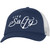Salt Life Salty Anchor Trucker Mesh Hat, Baltic Blue, OSFM