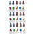 Ipetboom 15 Pcs Spray Bottle Subpackaging Bottle Containers for Fruit Squeeze Bottles Travel Clear Container Perfume Container Refillable Bottle Makeup Container Cylindrical Sprayer