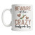 Cute Centipede Coffee Mug Beware of the Crazy Centipede Guy Mug (15oz)