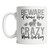 Personalized Black Lab Coffee Mug Beware of the Crazy Labrador Retriever Guy Mug (15oz)