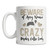 Personalized Border Collie Coffee Mug Beware of the Crazy Border Collie Lady Mug (15oz)