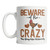 Cute New Hampshire Chicken Coffee Mug Beware of the Crazy New Hampshire Chicken Lady Coffee Mug (15oz)