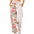 Stretch Joggers for Women Cinch Bottom Sweatpants Comfy Lounge Pants Baggy Lounge Pants with Pockets White