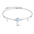 Moon Star Anklet for Women Sterling Silver Planet Galaxy Anklet Bracelet Foot Beach Anklets Dainty Jewelry Gifts for Girls