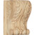 Ekena Millwork CORW05X03X07ABRW Wood Corbel, 5"W x 3"D x 6 1/2"H, Rubberwood