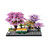 Cherry Blossom Tree Building Set Japanese Sakura Tree House Building Blocks Train Station Plants Building Model Kit DIY Creative Toys Gift for Adults Children (3668 Pcs)
