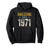 53 Years Old Vintage 1971 53rd Birthday Decoration Men Women Pullover Hoodie
