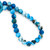 Howlite Turquoise Stone Making Beads - Natural Round Faceted Turquoise Gemstone Beads 8 Inch Strand Wholesale Loose Beads for DIY Making Jewelry (8 to 9 mm)