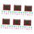 6 Sets Pirate Treasure Chest Colorful Treasure Gems Toys for Girls Colorful Sinking Gem Pirate Toys Kid Toys Girl Toys Acrylic Pirate Diamonds Diving Pendant Wooden Child