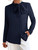 Long Sleeve Blouses for Women Fashion Tie Neck Button Front Regular Fit Blouse Casual Trendy Shirts Navy Blue
