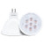 LED MR16 7W 600lm OSRAM LED 50W Halogen Equivalent Warm White Suit for Electronic Transformer Non-Dimmable GU5.3 ETL and UL Listed Pack of 10 (3000K, 12 Degree)