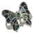 925 Sterling Silver Graceful Butterfly Abalone Shell Inlay Ring (6)