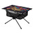Carnival Colorful Black Folding Camping Table Portable Beach Table with Carry Bag Small Foldable Table for Camping Picnic BBQ Backpacking Beach