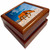 USA, Wyoming, Shell, Horse Running in Snow - US51 TEG0067 - Terry Eggers, Jewelry Box jb-149089-1