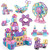 Magnetic Building Tiles Toy Set 176pcs for Kids Magnetic Blocks 3D Castle Magnetic Educational Toys Tiles Set for 3 4 5 6 7 Years Old Boys Girls Gifts