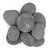 Tumbled Lava Rock Pebbles for Indoor or Outdoor Gas Fire Pits and Fireplaces - 10 pounds (3"-5")