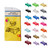 24 Pack 54" X 108" Yellow Rectangle Heavy Duty Plastic Table Covers Tablecloth (Reusable) (Rectangle 54" x 108", Yellow)