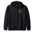 Twice in a Lifetime Total Solar 2024 Eclipse Design on Back Zip Hoodie