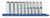 GEARWRENCH 80712 10 Piece 1/2-Inch Drive 12 Point Deep Metric Socket Set