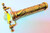 Kaleidoscope with Marble Eyepiece Classic Look Brass Kaleidoscope