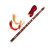 bamboo flute Professional Dizi Flauta Dizi Transversal Flauta Woodwind Musical Instruments Bamboo Flute Kit (Color : D)