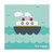 , 14x14 Bon Voyage Cruise Ship by Holli Conger