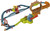 Toy Train Set Loop & Launch Maintenance Yard with Thomas Motorized Engine & Carly The Crane for Kids Ages 3+ Years