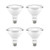 EcoSmart 90-Watt Equivalent PAR38 Dimmable Energy Star LED Flood Light Bulb Daylight (4-Pack)