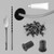 Starlink Cable Mounting Kit, Starlink Cable Routing Kit, with 1" Spade Drill Bit/Wall Wire Clips, Starlink Mount, Starlink Accessories, Starlink Roof Mount, Starlink Internet Kit Satellite