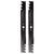 Lawn Mower Deck Mulching Blades for 46" Cut Cub Cadet/MTD Replaces 942-04290-X 490-110-C131 742-04290 742-04244 942-04244 942-04244A 2 Pack