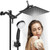 Bathroom High Pressure Hand-held Showerhead with Holder and 59 Inch Stainless Steel Hose, High Flow Hand Held and Adjustable Replacement Hand Held Showerhead Set Handheld & Rainfall Shower Head Combo