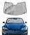 Windshield Sunshade for Tesla 2012-2024 Model S Custom Front Window Shade - AstraGuard