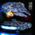Led Lighting Kit for Millennium Falcon - Compatible with Lego 75257 Building Blocks Model - Upgraded Version with Remote Control - Not Include The Lego Set