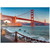 Golden Gate Bridge at Sunrise - San Francisco, California, USA - Premium 1000 Piece Jigsaw Puzzle for Adults