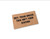 Hey Train Wreck This Isn't Your Station Custom Hand Painted Funny Welcome Door Mat by , Size Small